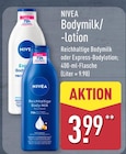 Reichhaltige Bodymilk im Angebot bei ALDI Nord in Lingen Reichhaltige Bodymilk Angebote von Nivea bei ALDI Nord Lingen für 3,99 €