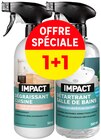 Lot détartrant salle de bain et dégraissant cuisine (1) - IMPACT en promo chez Weldom Lot détartrant salle de bain et dégraissant cuisine (1) - IMPACT dans le catalogue Weldom