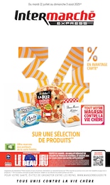 Catalogue Supermarchés de Intermarché à St Isidore Prospectus Intermarché à St Isidore, "34% EN AVANTAGE CARTE SUR UNE SÉLECTION DE PRODUITS", 12 pages, 22/07/2025 - 03/08/2025
