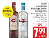 aromatisiertes weinhaltiges Getränk Angebote von Martini bei EDEKA Weimar für 7,99 €