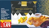 Genussmomente Festtags-Kroketten von EDEKA für 1,49 € bei E center im Angebot Genussmomente Festtags-Kroketten von EDEKA im aktuellen E center Prospekt