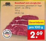 Aktuelles Roastbeef vom Jungbullen Angebot bei Netto Marken-Discount in Essen ab 2,69 €
