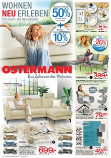 Sitzmöbel im Ostermann Prospekt "WOHNEN NEU ERLEBEN" mit 12 Seiten (Herne)