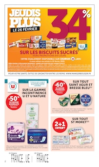 Catalogue U Express à Cercy-la-Tour cette semaine, valable du 17/02/2026 au 01/03/2026 Prospectus U Express à Cercy-la-Tour, "U Express", 18 pages de promos valables du 17/02/2026 au 01/03/2026