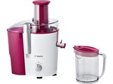 MES25C0 Entsafter 700 Watt, Weiß/Pink von BOSCH im aktuellen MediaMarkt Saturn Prospekt für 109,99 €