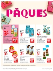 Promos Chocolat dans le catalogue "FÊTONS PÂQUES" de Auchan Hypermarché Chocolat en promo dans le catalogue Auchan Hypermarché à la page 2