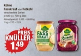 Aktuelles Fasskraut oder Rotkohl Angebot bei V-Markt in Augsburg ab 1,49 €