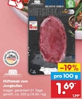 Hüftsteak vom Jungbullen Angebote von GUT PONHOLZ bei Netto Marken-Discount Trier für 1,69 €