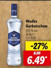Wodka Gorbatschow im Angebot bei Lidl in Zwickau Wodka Gorbatschow Angebote bei Lidl Zwickau für 6,49 €