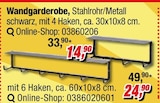 Wandgarderobe Angebote bei Opti-Megastore Schorndorf für 14,90 €