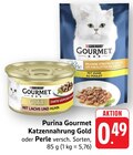 Gourmet Katzennahrung Gold Angebote von Purina bei E center Villingen-Schwenningen für 0,49 €