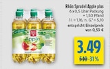 Apple plus Angebote von Rhön Sprudel bei diska Coburg für 3,49 €