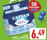 Hygiene Plus oder Klumpstreu Angebote von Catsan bei Marktkauf Dortmund für 6,49 €