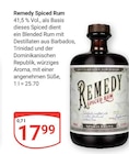 Aktuelles Remedy Spiced Rum Angebot bei GLOBUS in Braunschweig ab 17,99 €