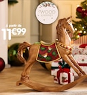 Cheval à bascule - WOOD & BERRIES - B&M Cheval à bascule - WOOD & BERRIES à 11,99 € dans le catalogue B&M