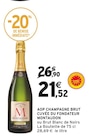 AOP Champagne Brut Cuvée du Fondateur - Montaudon - Intermarché à Tinqueux AOP Champagne Brut Cuvée du Fondateur - Montaudon en promo chez Intermarché Tinqueux à 21,52 €