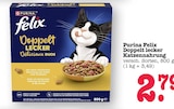 Aktuelles Doppelt lecker Katzennahrung Angebot bei E center in Frankfurt (Main) ab 2,79 €
