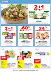 Promos Boursin dans le catalogue "PÂQUES POUR TOUS LES GOÛTS" de Carrefour à la page 54