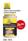 Savon crème microbilles parfum orange 3L - BARDAHL en promo chez Screwfix Thionville à 24,99 €