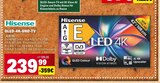 QLED-4K-UHD-TV 43E7Q im Angebot bei Marktkauf in Bad Säckingen QLED-4K-UHD-TV 43E7Q Angebote von Hisense bei Marktkauf Bad Säckingen für 239,99 €