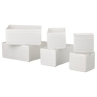 Box 6er-Set weiß von SKUBB im aktuellen IKEA Prospekt für 3,99 €