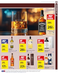 Prix et réduction Jack Daniel's dans le prospectus Carrefour Market en cours Offre Jack Daniel's dans le catalogue Carrefour Market du moment à la page 39