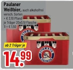 Weißbier von Paulaner im aktuellen Trinkgut Prospekt für 14,99 €