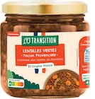 Conserve de lentilles vertes cuisinées aux herbes de Provence - TRANSITION dans le catalogue Intermarché Super