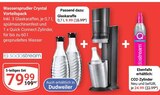 Wassersprudler Crystal Vorteilspack Angebote von Sodastream bei GLOBUS Erftstadt für 9,99 €