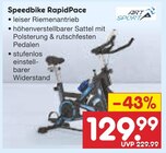 Speedbike RapidPace Angebote von ART SPORT bei Netto Marken-Discount Lüneburg für 129,99 €