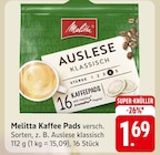 Melitta Kaffee Pads Angebote von Melitta bei E center Aalen für 1,69 €