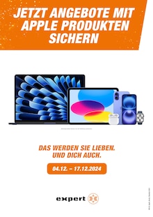 expert Prospekt "JETZT ANGEBOTE MIT APPLE PRODUKTEN SICHERN" mit  Seiten (Görlitz)