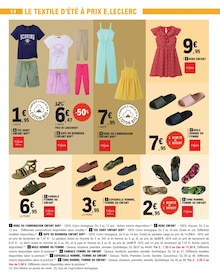 Promo Chemisier Femme dans le catalogue E.Leclerc du moment à la page 14