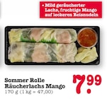 Aktuelles Sommer Rolle Räucherlachs Mango Angebot bei E center in Frankfurt (Main) ab 7,99 €