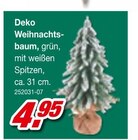 Aktuelles Deko Weihnachtsbaum Angebot bei Möbel AS in Karlsruhe ab 4,95 €