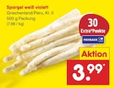 Spargel weiß violett bei Netto Marken-Discount im Heideck Prospekt für 3,99 €