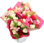 Auchan Hypermarché Angers - Promo BOUQUET OCTOBRE ROSE Promo BOUQUET OCTOBRE ROSE à 10,99 € dans le catalogue Auchan Hypermarché à Angers