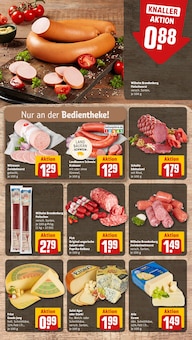 Wurst im REWE Prospekt "Dein Markt" mit 26 Seiten (Karlsruhe)