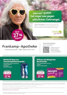 Nasenspray im mea - meine apotheke Prospekt "Unsere April-Angebote" mit 4 Seiten (Gelsenkirchen)