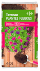 Terreau Plantes Fleuries - CARREFOUR en promo chez Carrefour Versailles à 6,29 €