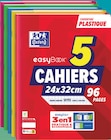 Intermarché Hyper Le Bugue - Promo Lot 5 cahiers easybook 24x32cm Promo Lot 5 cahiers easybook 24x32cm à 8,70 € dans le catalogue Intermarché Hyper à Le Bugue