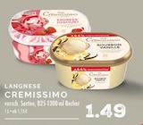 Cremissimo Erdbeer Joghurt Angebote von Langnese bei EDEKA Dinslaken für 1,49 €
