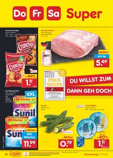 Thunfisch im Netto Marken-Discount Prospekt "Aktuelle Angebote" mit 51 Seiten (Karlsruhe)