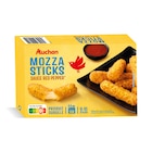 Mozza Sticks Sauce Red Pepper Surgelés Auchan en promo chez Auchan Hypermarché Marseille à 3,39 €