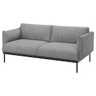 2er-Sofa Lejde grau/schwarz Lejde grau/schwarz Angebote von ÄPPLARYD bei IKEA Cottbus für 649,00 €
