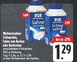 Schlagrahm bei EDEKA im Meißen Prospekt für 1,29 €
