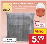 Dekokissen Chenille von Dekor im aktuellen Netto Marken-Discount Prospekt für 5,99 €