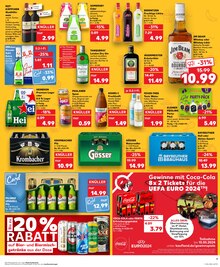 Coca Cola im Kaufland Prospekt "Aktuelle Angebote" mit 28 Seiten (Paderborn)