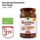 Bio Brotaufstrich Nuss-Nougat im Angebot bei GLOBUS in Bochum Bio Brotaufstrich Nuss-Nougat Angebote von Nocciolata bei GLOBUS Bochum für 3,99 €