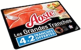 Jambon Cru Les Grandes Tranches - Aoste - Supermarchés Match à Calais Jambon Cru Les Grandes Tranches - Aoste en promo chez Supermarchés Match Calais à 4,30 €
